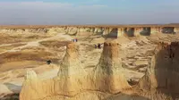 山西大同土林，华北地区唯一已知的土林景点，无仅有的外貌更受到许多摄影师的喜爱