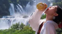 在中越边境，感受一把醉意山水如画—【德天跨国大瀑布】
