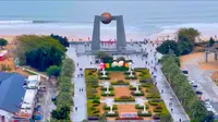 （游潮汕33）《清晨的青澳湾》