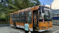 【旅游观光车POV】横道河子东北虎园观光车POV，原速第一视角，带讲说