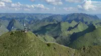 广西七百弄国家地质公园弄耳山登顶纪录片，人少景美出片！