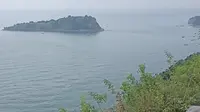 大连棒棰岛海滨浴场，这里的水质太好了，矿泉水一样。