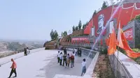 美丽的中阳县神疙瘩村