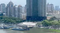 哈尔滨太阳岛观光缆车索道50/人值得坐吗？