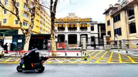 参观汉口中华全国总工会旧址，湖北全省总工会旧址