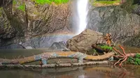 金华磐安县舞龙峡景区彩虹