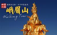 峨眉山徒步登顶全记录，太子坪至金顶｜4K超清高画质，云游峨眉山