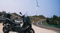 沉浸体验“皖北川藏线”—龙脊天路跑山～～ #宝马C400GT
