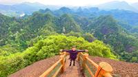 俩小伙花220块游览宜春市天柱峰，坐船加爬山。这个票价值得吗