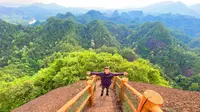 俩小伙花220块游览宜春市天柱峰，坐船加爬山。这个票价值得吗