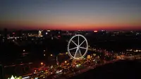 榆林夜景之圣都乐园