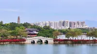 惠州西湖航拍