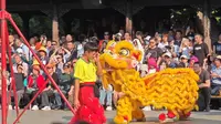佛山祖庙 黄飞鸿纪念馆 武术表演 醒狮表演 舞狮 采青