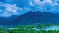 西藏林芝市雅鲁藏布江大峡谷