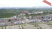 航拍广西南宁园博园