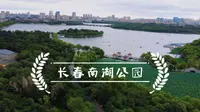 长春必去打卡地【南湖公园】始建于1933年，在国内市区公园中占地面积较大的，春夏秋冬景色各不同。