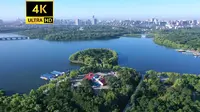 【4K摄影】航拍   长春南湖公园