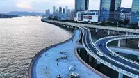 厦门演武大桥观景台
