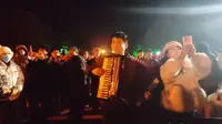 12.26韶山毛泽东广场《歌唱祖国》