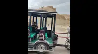 克拉玛依世界魔鬼城内部景色实拍