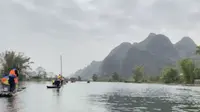 阳朔遇龙河竹筏漂流：金龙桥码头—>旧县码头 9个换道moment
