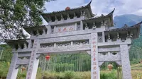 广西大化县的莲花山，很特别的佛教圣地！