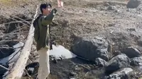 于朦胧的家新疆乌鲁木齐来旅游的话一定要去天山大峡谷看看