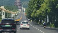 林州红旗渠大道，太行阁