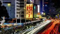 南宁朝阳广场的新网红打卡点，今天来这里拍一组城市夜景