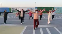 2026年1月1日聊城冠县兰沃中华第一梨园广场舞
