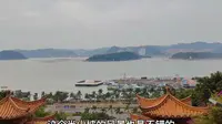 防城港市区的制高点，海拔196米的仙人山公园，传说和吕洞宾有关