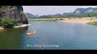 江西鹰潭龙虎山航拍-漂流泸溪河