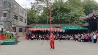 跟着全运游佛山之佛山祖庙精彩功夫及醒狮表演