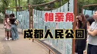 成都人民公园相亲角，女生明码标价，看看娶成都姑娘需要哪些条件？