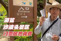 自驾游来到中卫沙波头景区，没想到门票居然免费，黄河和沙漠并存