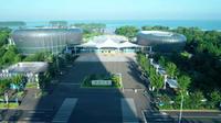 宿迁市骆马湖湖滨公园美丽景色