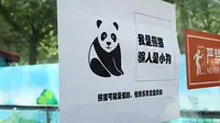 淄博动物园的顶级“阳谋”，这“熊猫”怎么长得狗里狗气的。“你就说快乐是不是真的吧”。