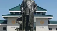 参观乌兰夫纪念馆红色实践视频