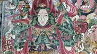 山西大同 浑源永安寺 讲水陆法会壁画