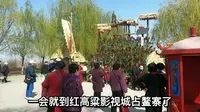 山东潍坊高密红高粱影视城，外地游客赞不绝口，老县城给人民国大上海的感觉