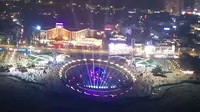 广西北海银滩潮雕音乐喷泉