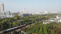 【中国铁路】原速嘉兴壕股塔上展望Z176次通过