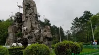 鹤岗篇：鹤岗为什么叫鹤岗不知道，今天去了与鹤有关的公园—松鹤公园