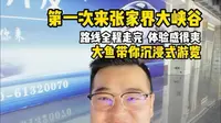 第一次来张家界大峡谷应该怎么玩？看看大鱼一条视频沉浸式带你游览张家界大峡谷
