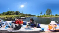 阿尔山不冻河漂流017
