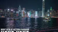 香港 — 维多利亚港 夜景