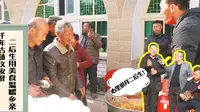 千年古镇文安驿，村民自发说书、扭秧歌欢迎二后生，顿时心里很暖