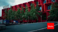 筷子楼的背面