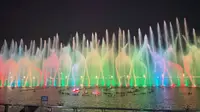 南昌秋水广场音乐喷泉 4k版（2025.12.29）