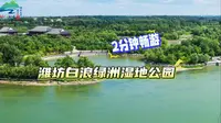 2分钟畅游 潍坊白浪绿洲湿地公园